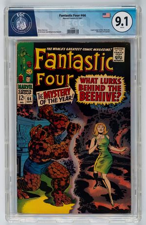 Fantastic Four #66 - 9.1  EGC