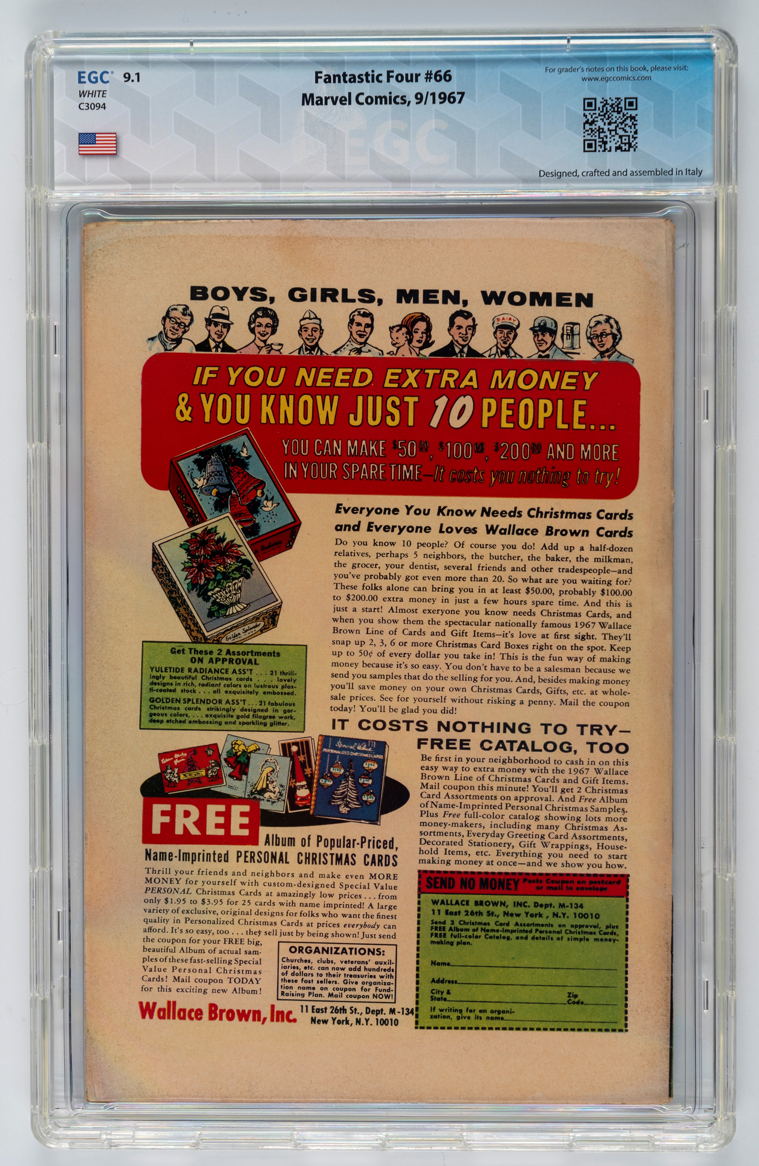 Fantastic Four #66 - 9.1 EGC