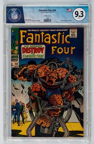 Fantastic Four #68 (UK Price Variant) - 9.3  EGC