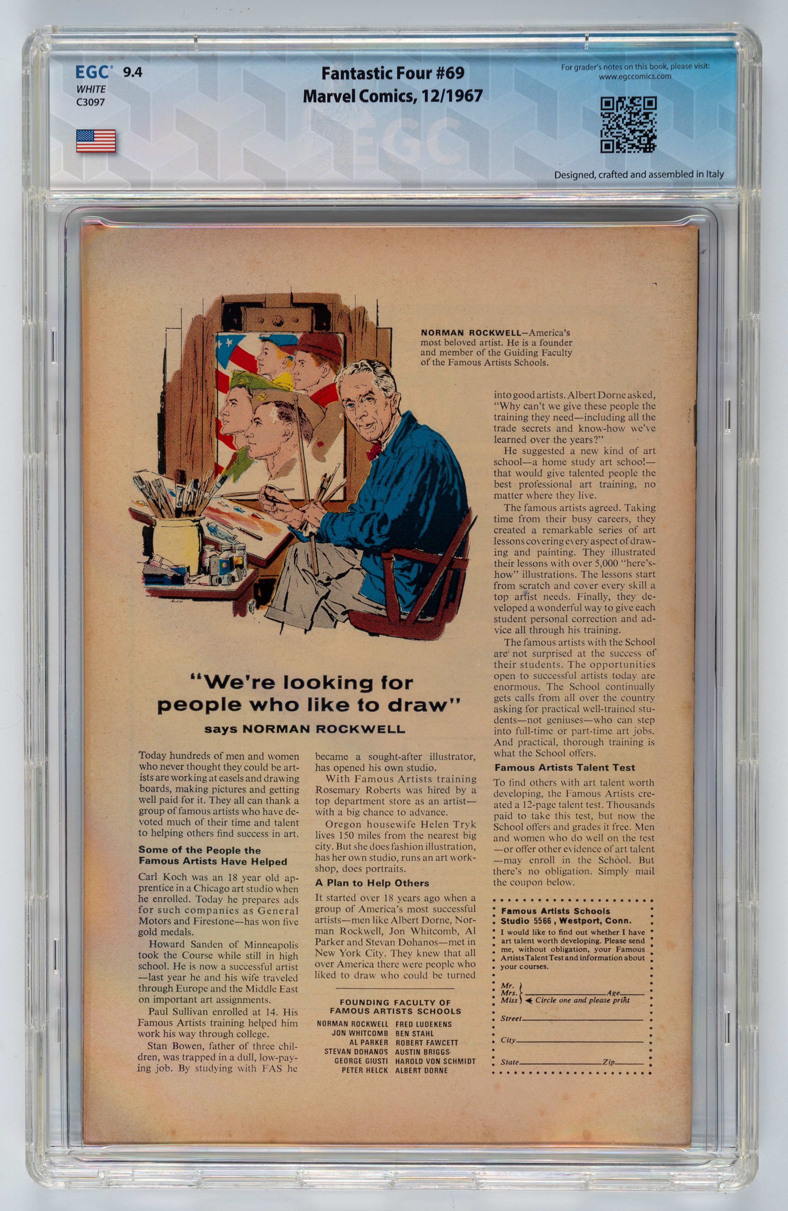 Fantastic Four #69 - 9.4 EGC / #70 - 8.8 EGC / #71 - 9.2 EGC