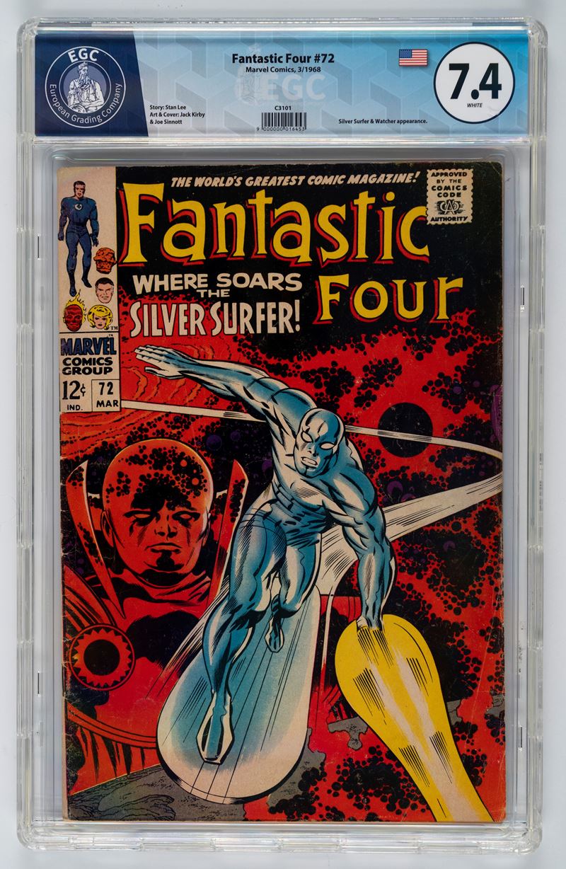 Fantastic Four #72 - 7.4 EGC