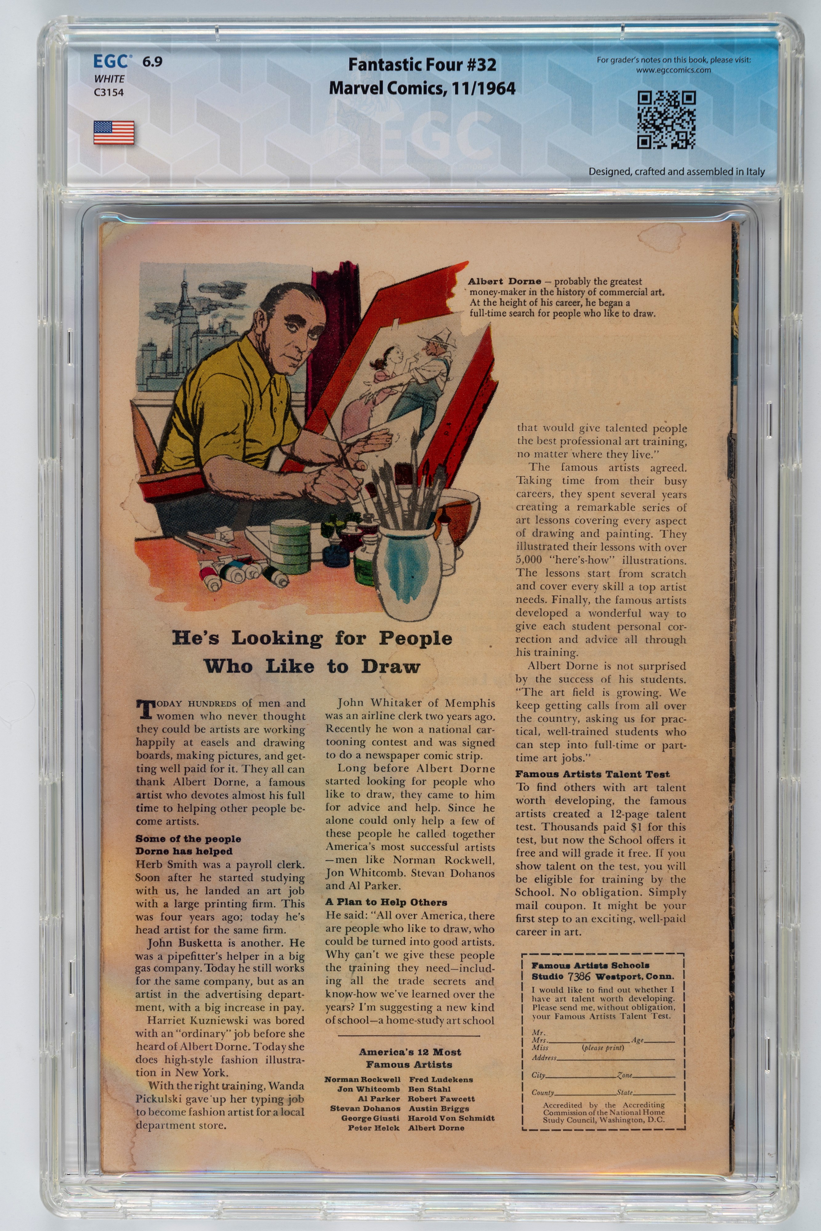 Fantastic Four #32 - 6.9 EGC / #33 - 4.3 EGC / #34 - 7.0 EGC