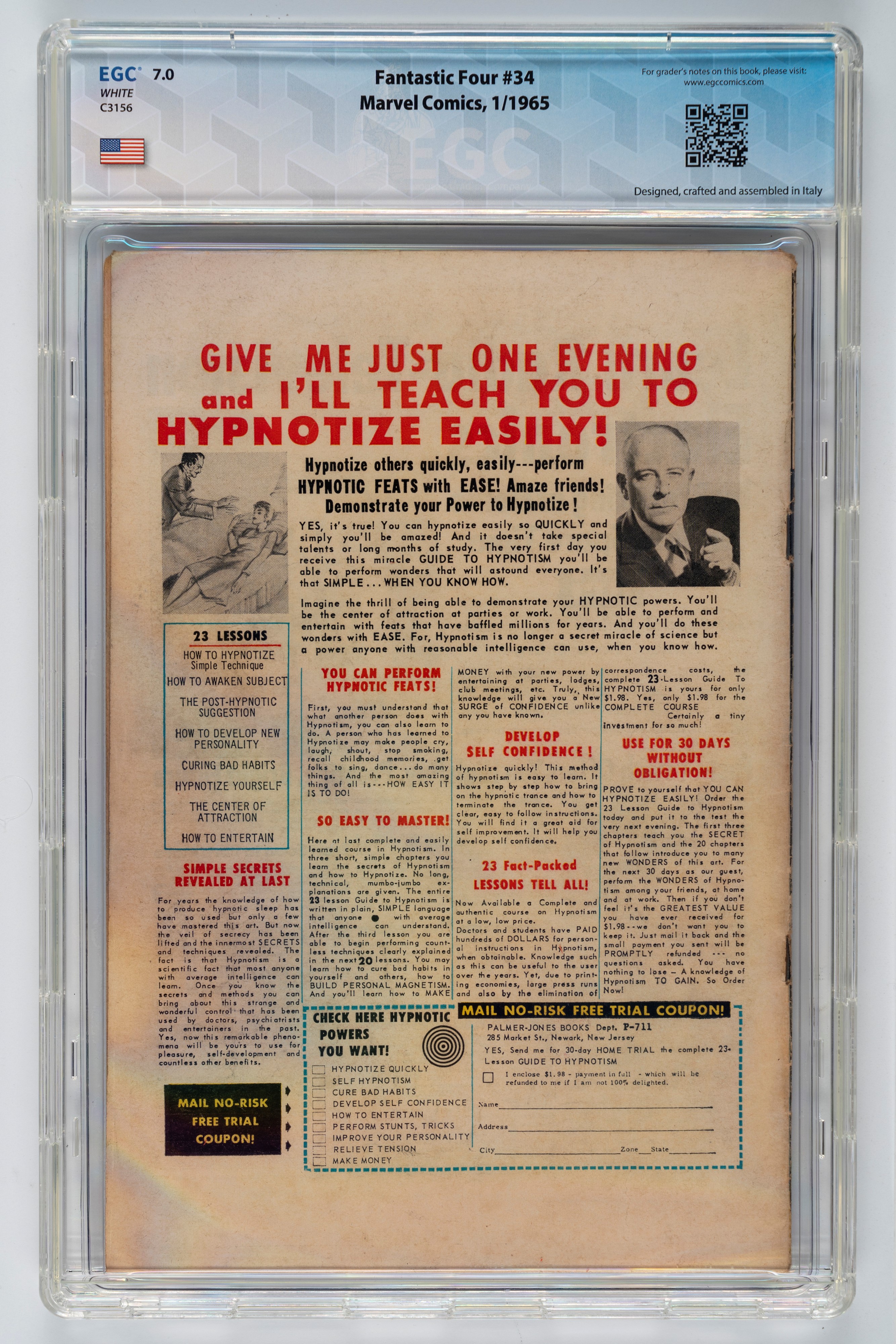 Fantastic Four #32 - 6.9 EGC / #33 - 4.3 EGC / #34 - 7.0 EGC