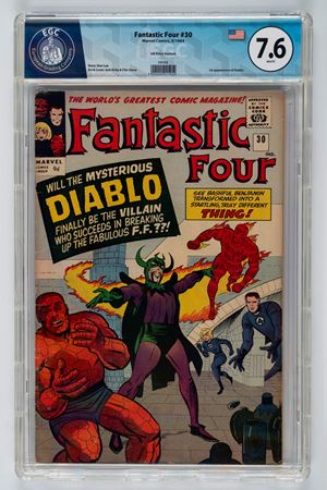 Fantastic Four #30 (UK Price Variant) - 7.6  EGC