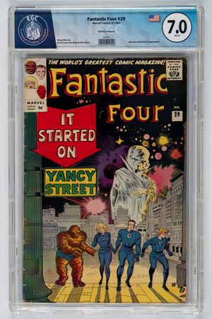 Fantastic Four #29 (UK Price Variant) - 7.0  EGC
