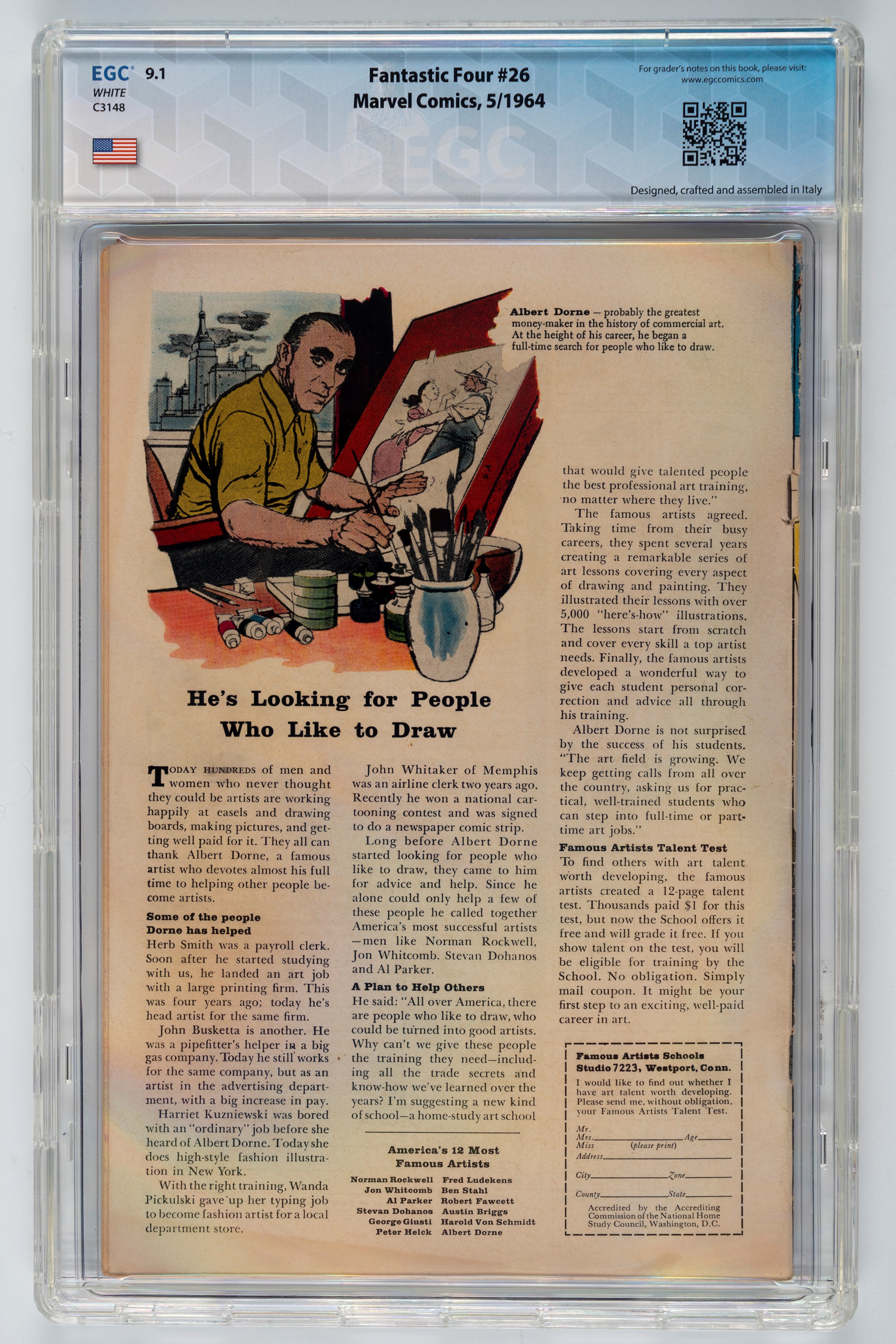 Fantastic Four #26 - 9.1 EGC