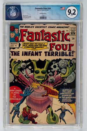 Fantastic Four #24 (UK Price Variant) - 9.2  EGC