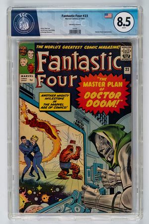 Fantastic Four #23 (UK Price Variant) - 8.5  EGC