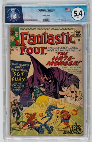 Fantastic Four #21 (UK Price Variant) - 5.4  EGC