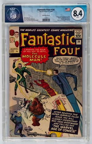 Fantastic Four #20 (UK Price Variant) - 8.4  EGC