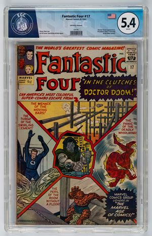 Fantastic Four #17 (UK Price Variant) - 5.4  EGC