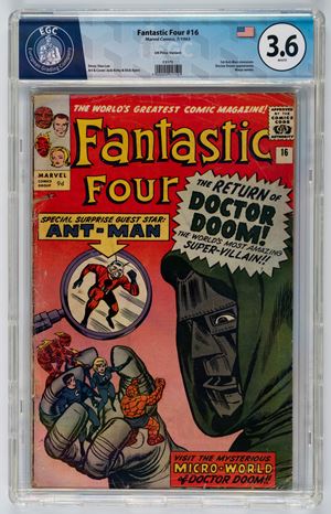 Fantastic Four #16 (UK Price Variant) - 3.6  EGC