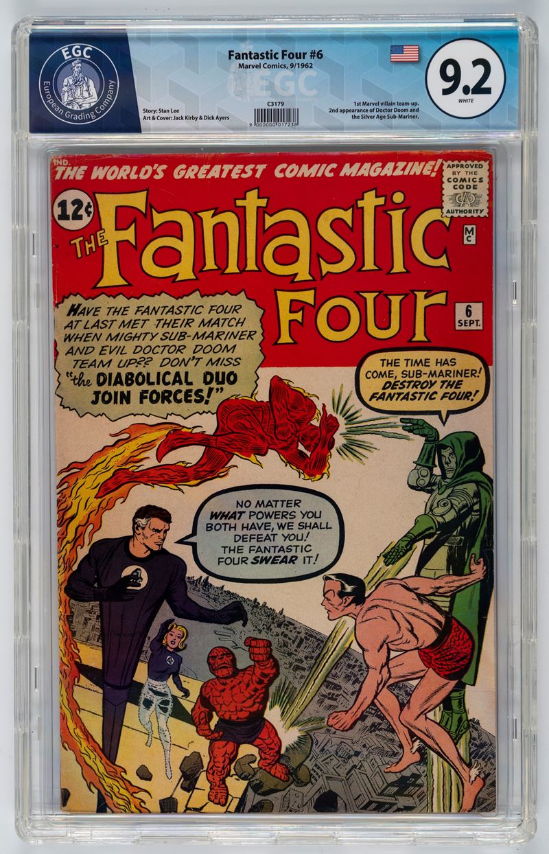 Fantastic Four #6 - 9.2 EGC