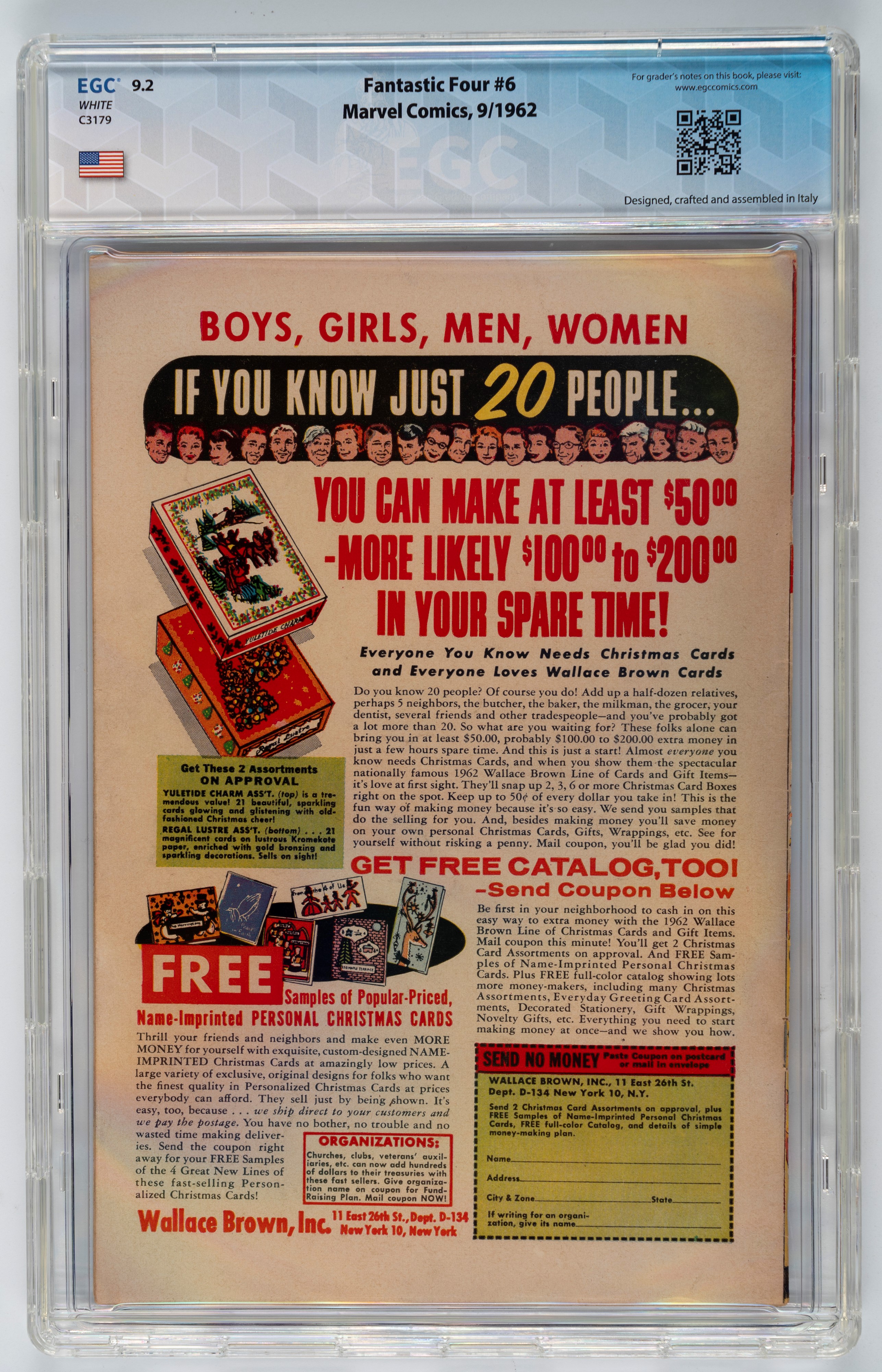 Fantastic Four #6 - 9.2 EGC