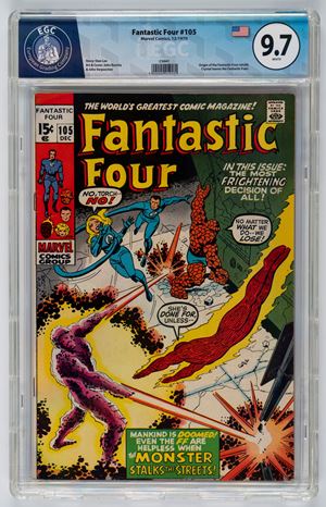 Fantastic Four #105 - 9.7  EGC