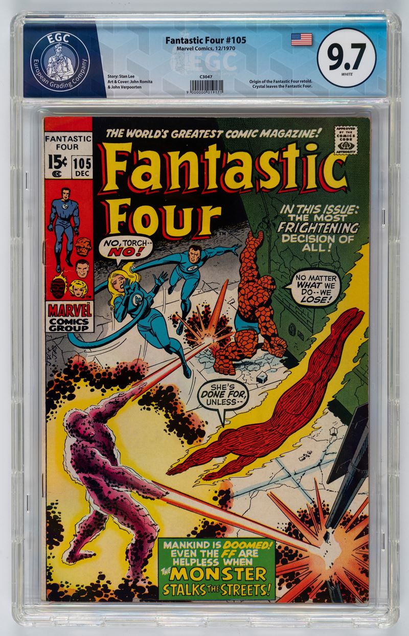 Fantastic Four #105 - 9.7 EGC
