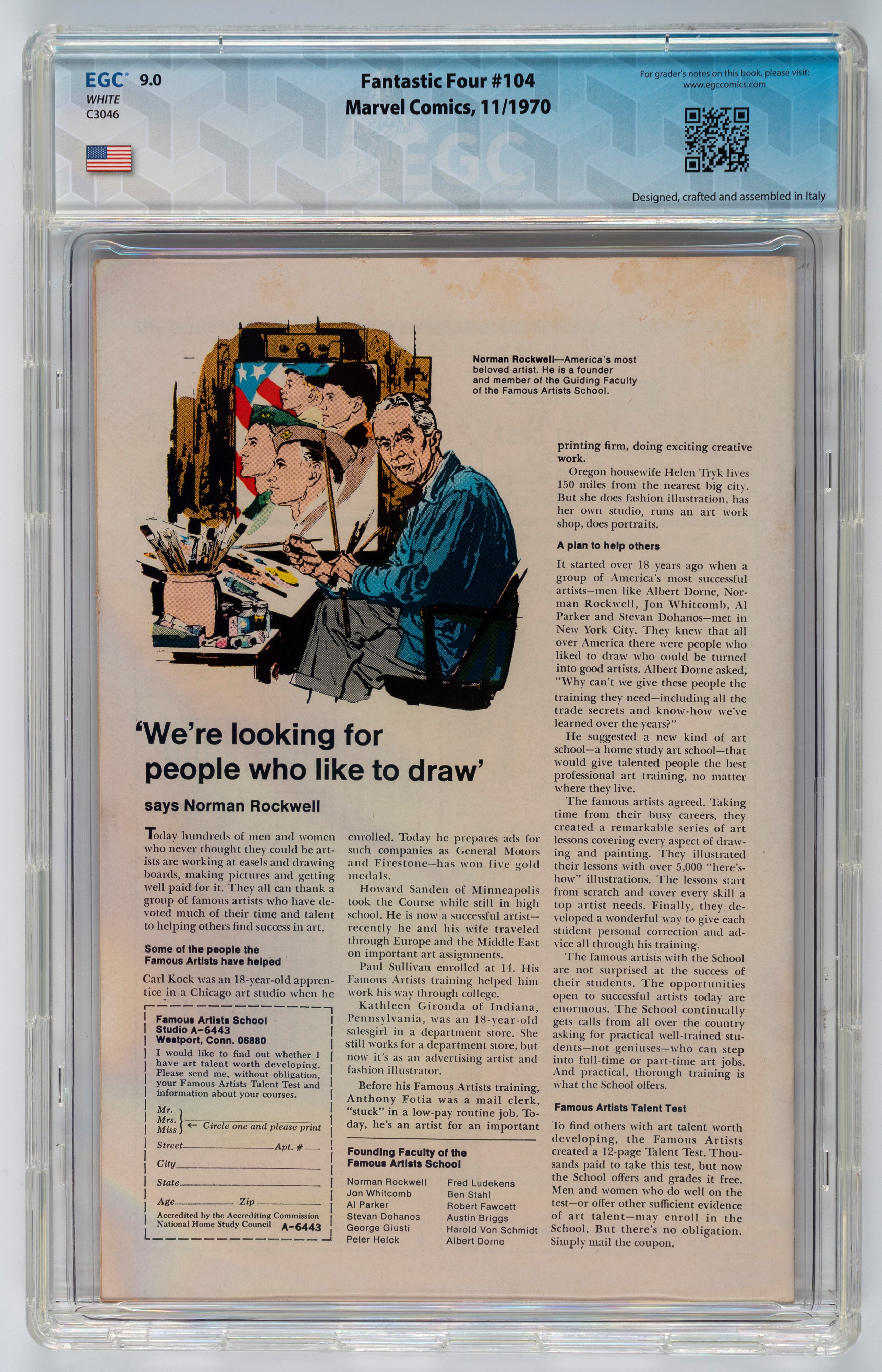 Fantastic Four #105 - 9.7 EGC