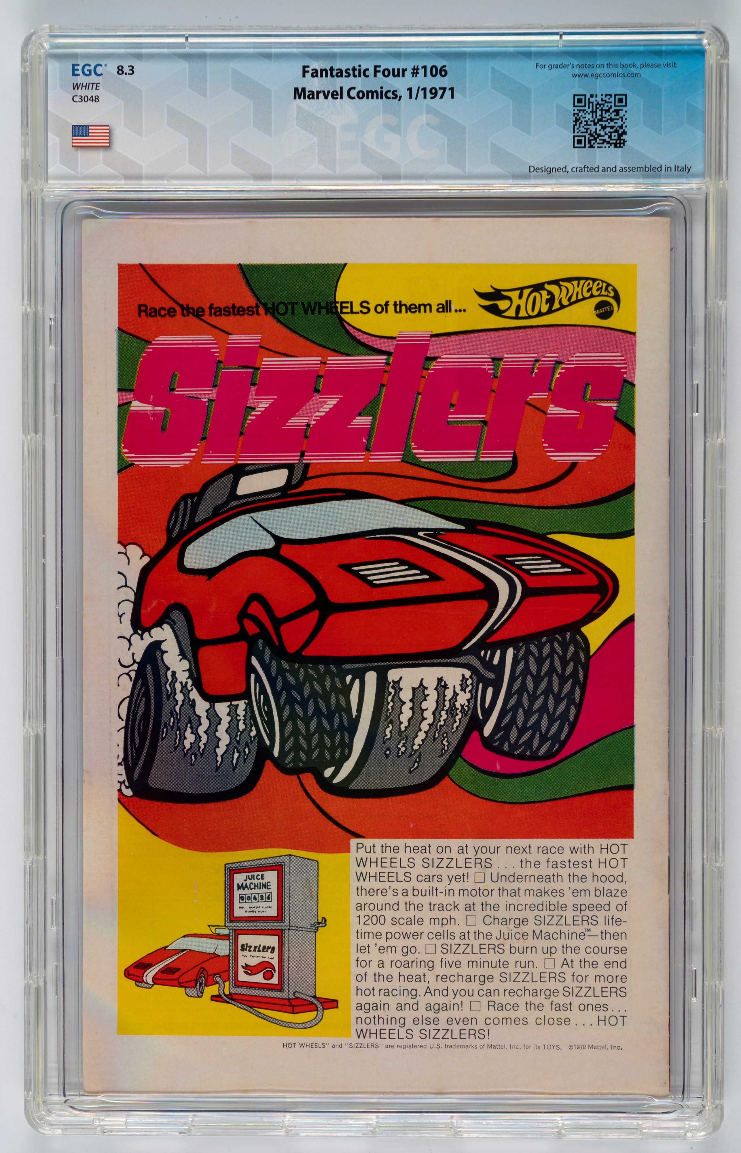 Fantastic Four #106 - 8.3 EGC