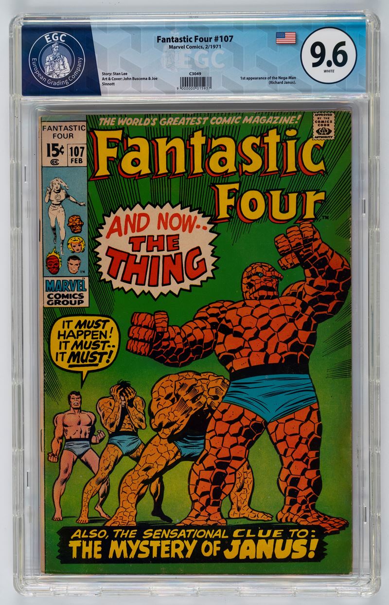 Fantastic Four #107 - 9.6 EGC