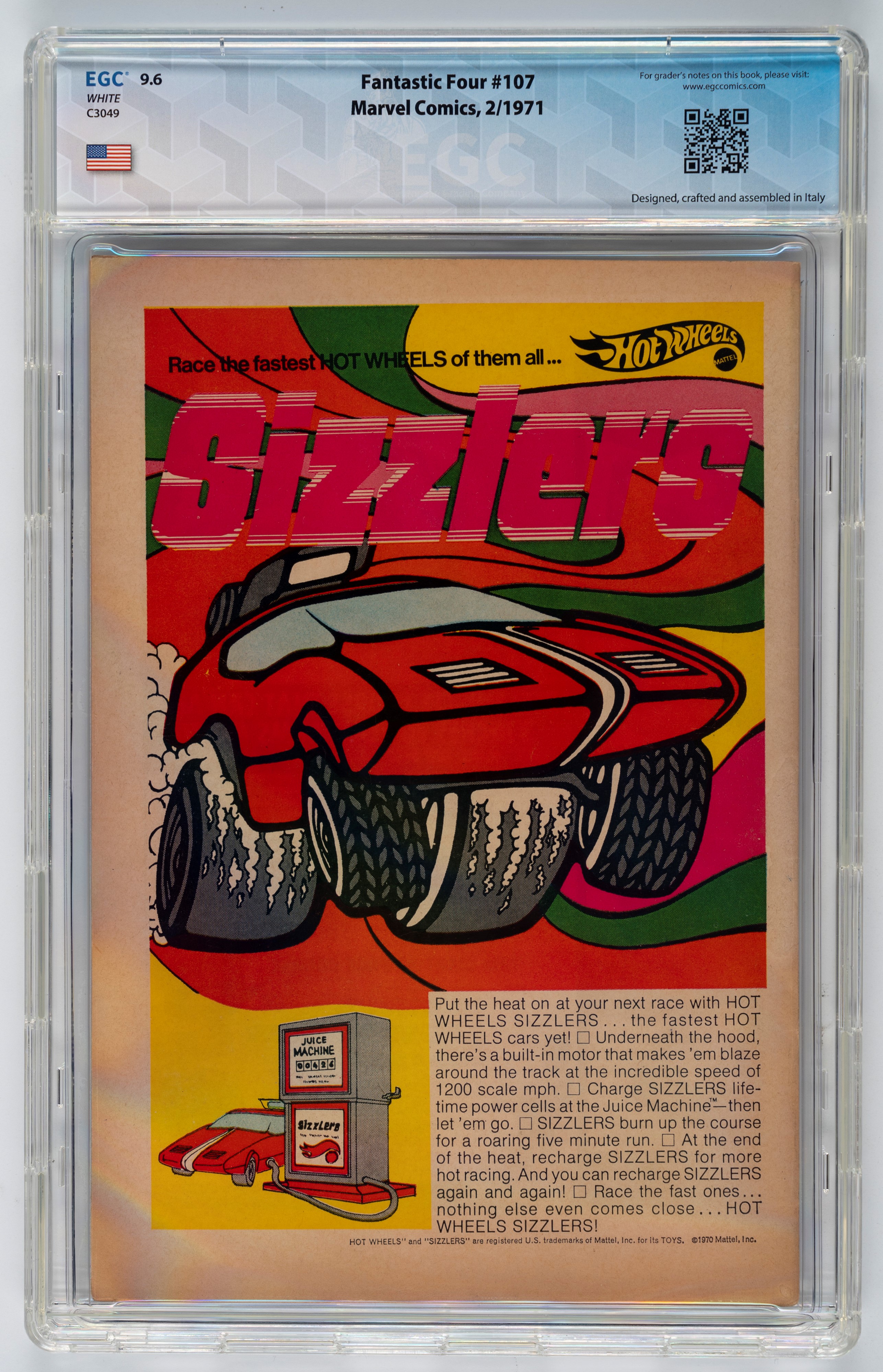 Fantastic Four #107 - 9.6 EGC