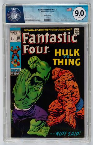 Fantastic Four #112 (UK Price Variant) - 9.0  EGC