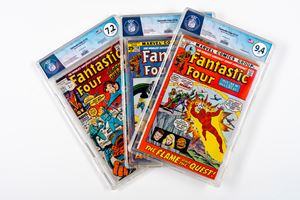 Fantastic Four #115 - 7.2  EGC (UK Price Variant) /  #116 - 9.0  EGC /  #117 - 9.4  EGC (UK Price Variant)