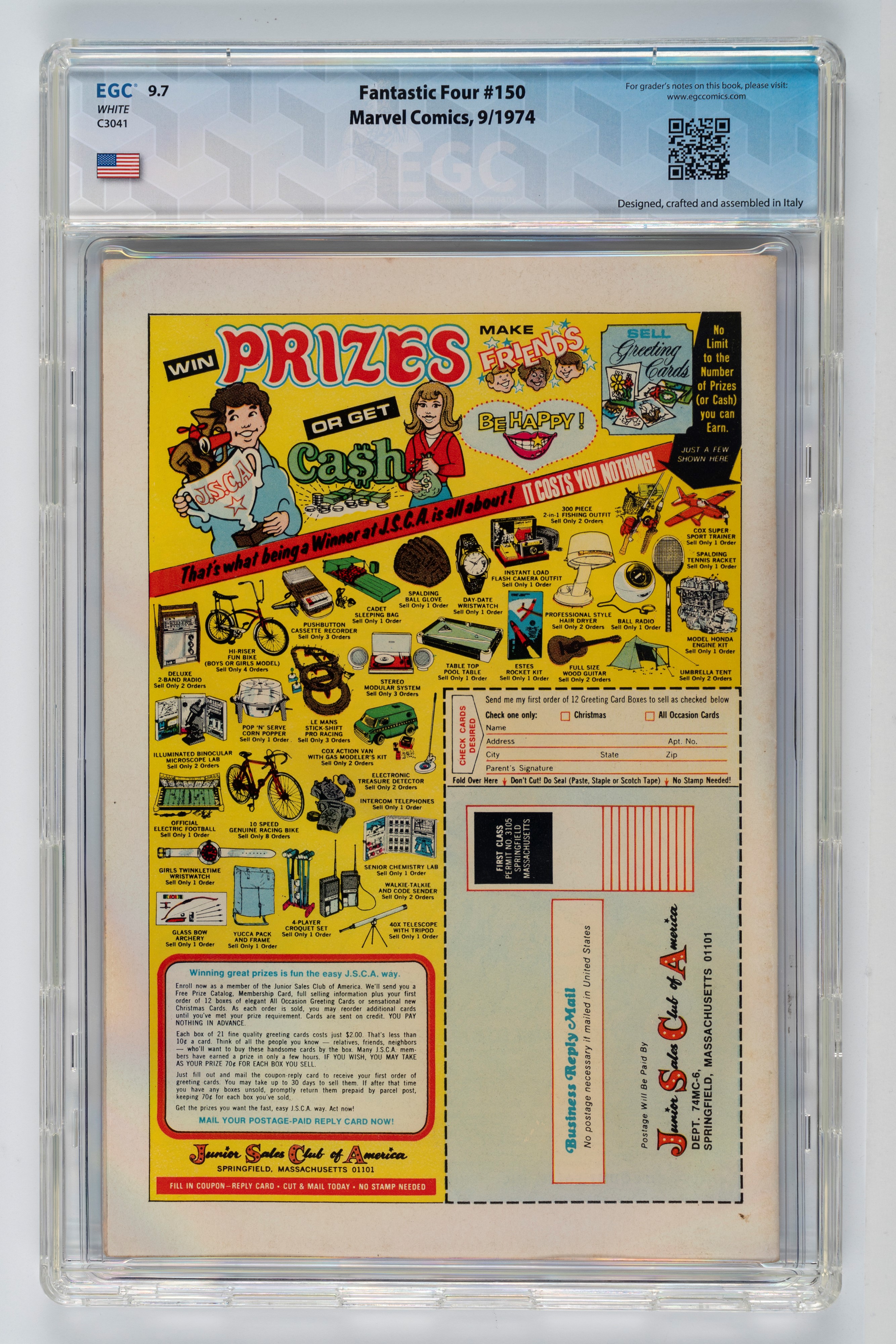 Fantastic Four #148 - 9.6 EGC / #149 - 9.7 EGC / #150 - 9.7 EGC