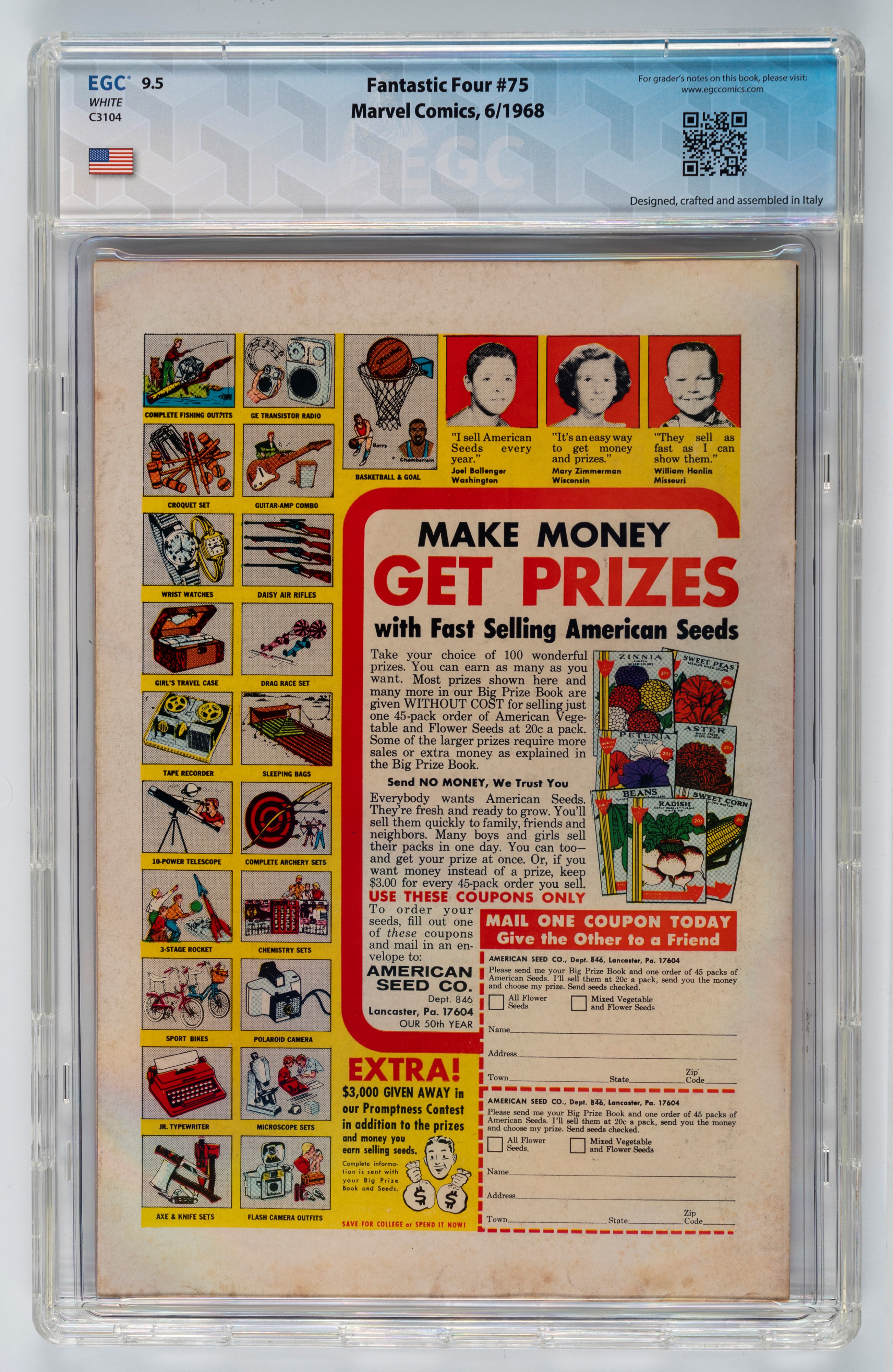 Fantastic Four #75 - 9.5 EGC