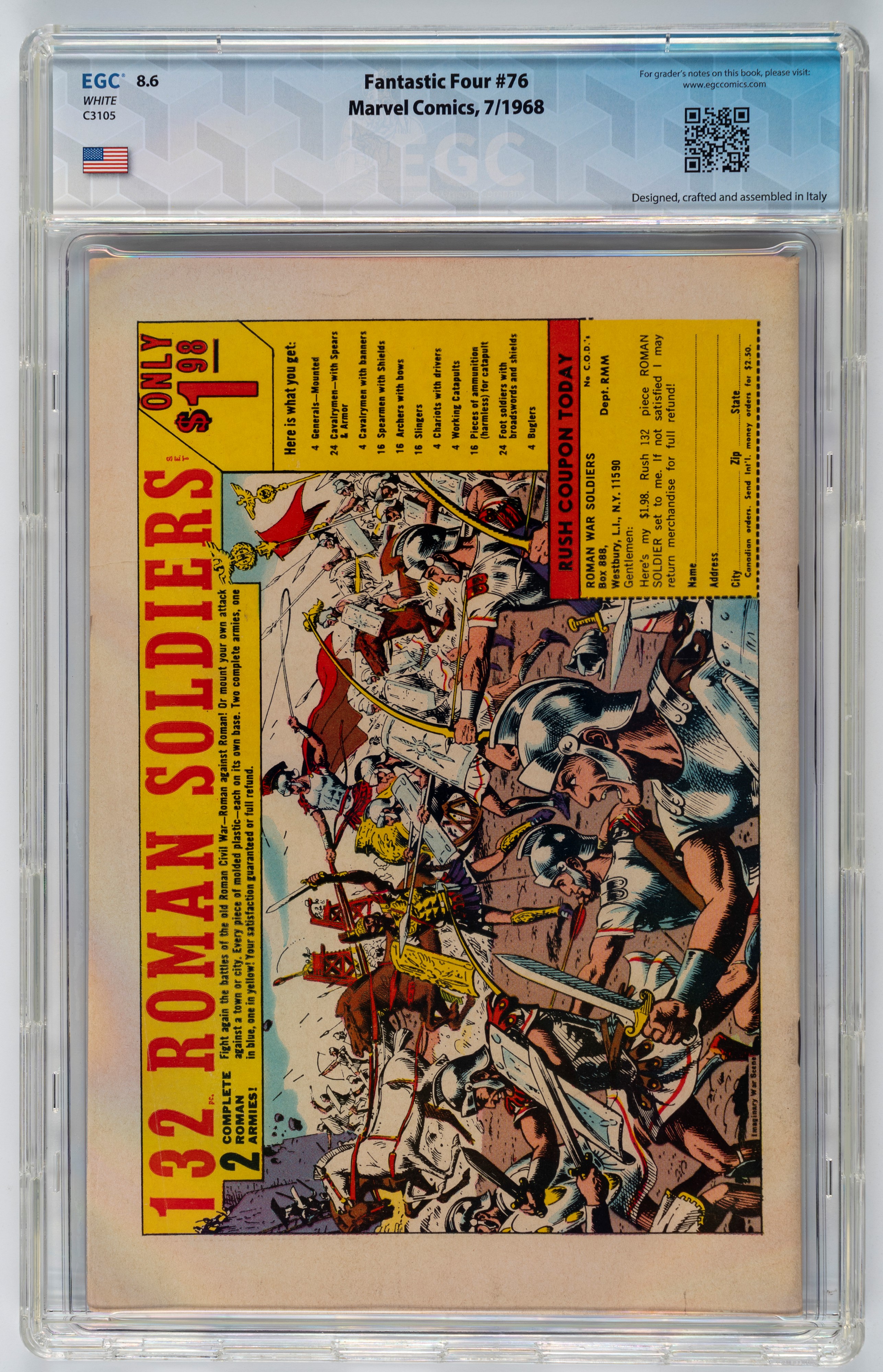 Fantastic Four #76 - 8.6 EGC