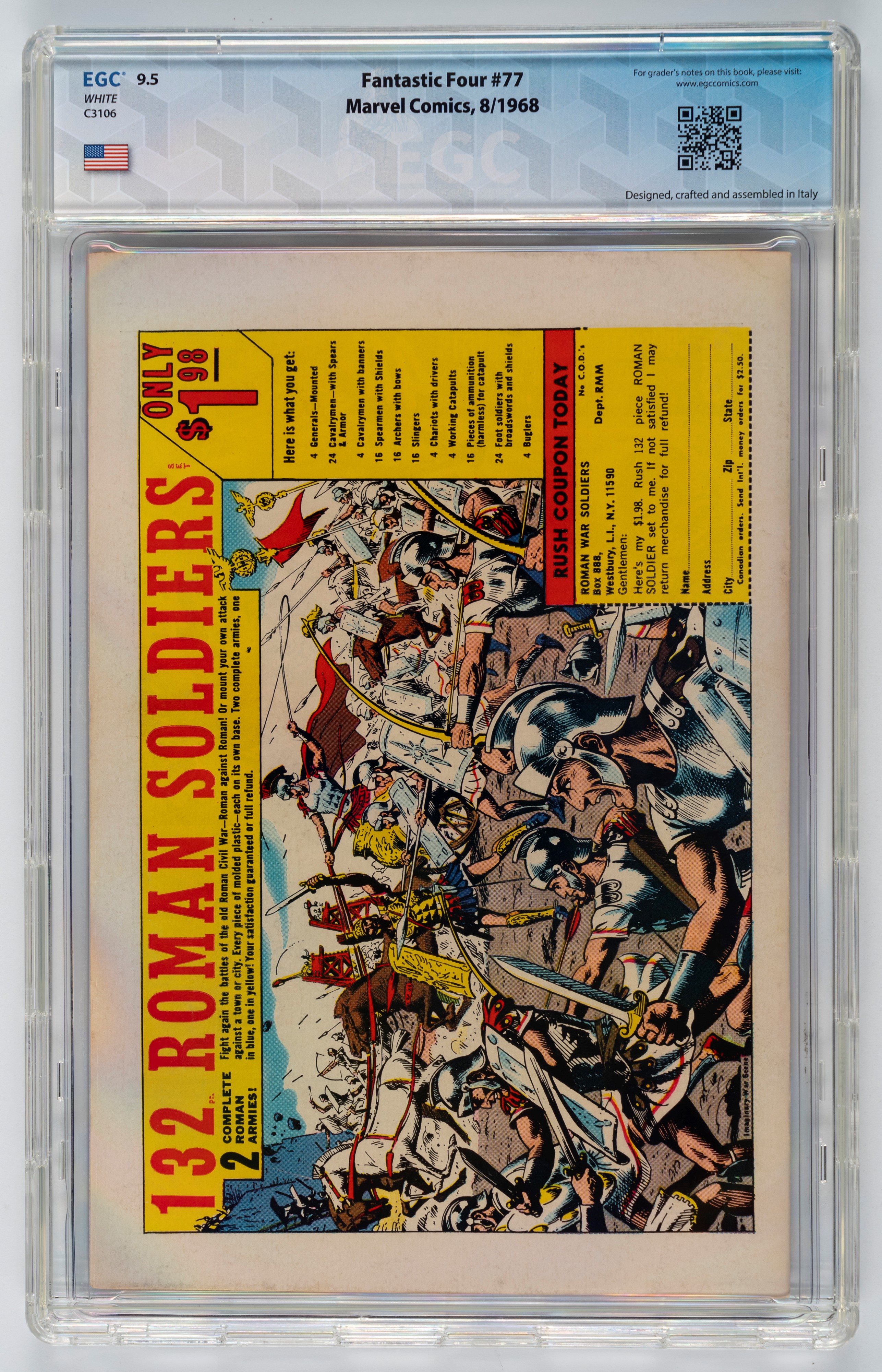 Fantastic Four #77 - 9.5 EGC