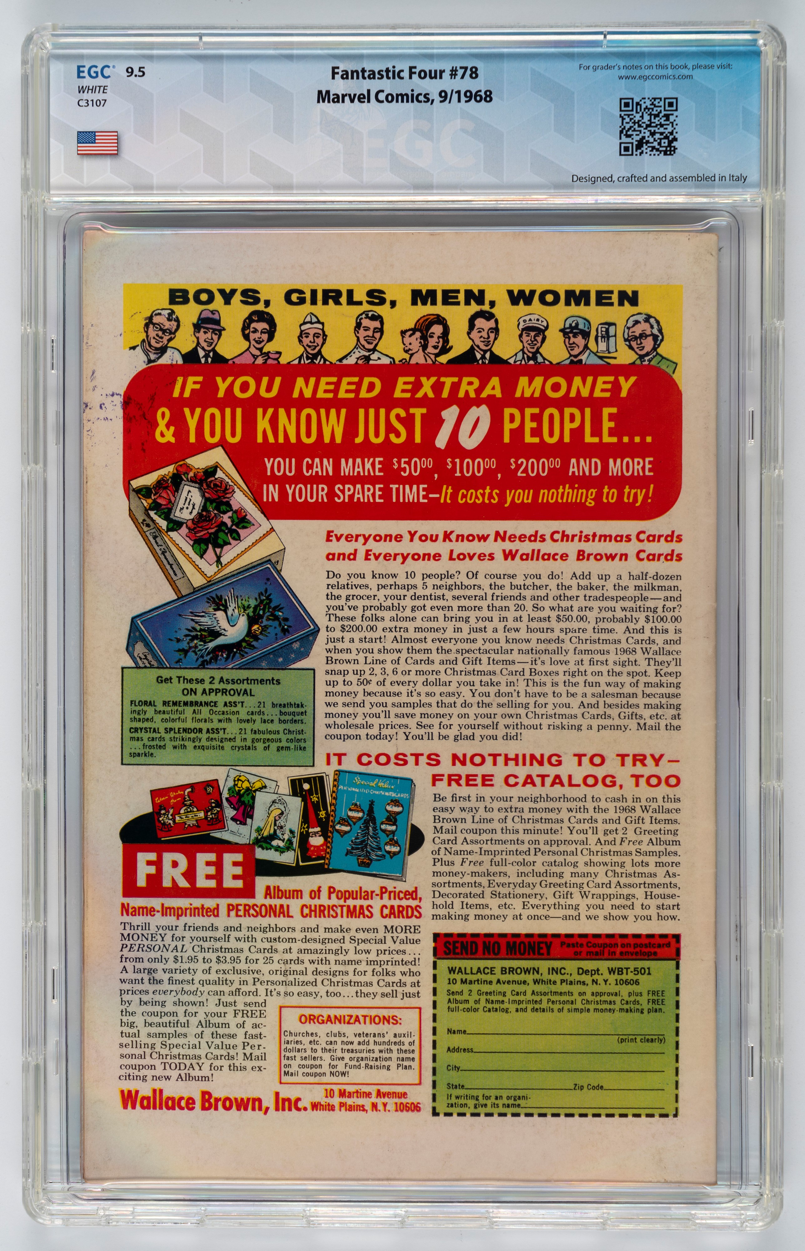 Fantastic Four #78 - 9.5 EGC / #79 - 9.3 EGC / #80 - 8.9 EGC