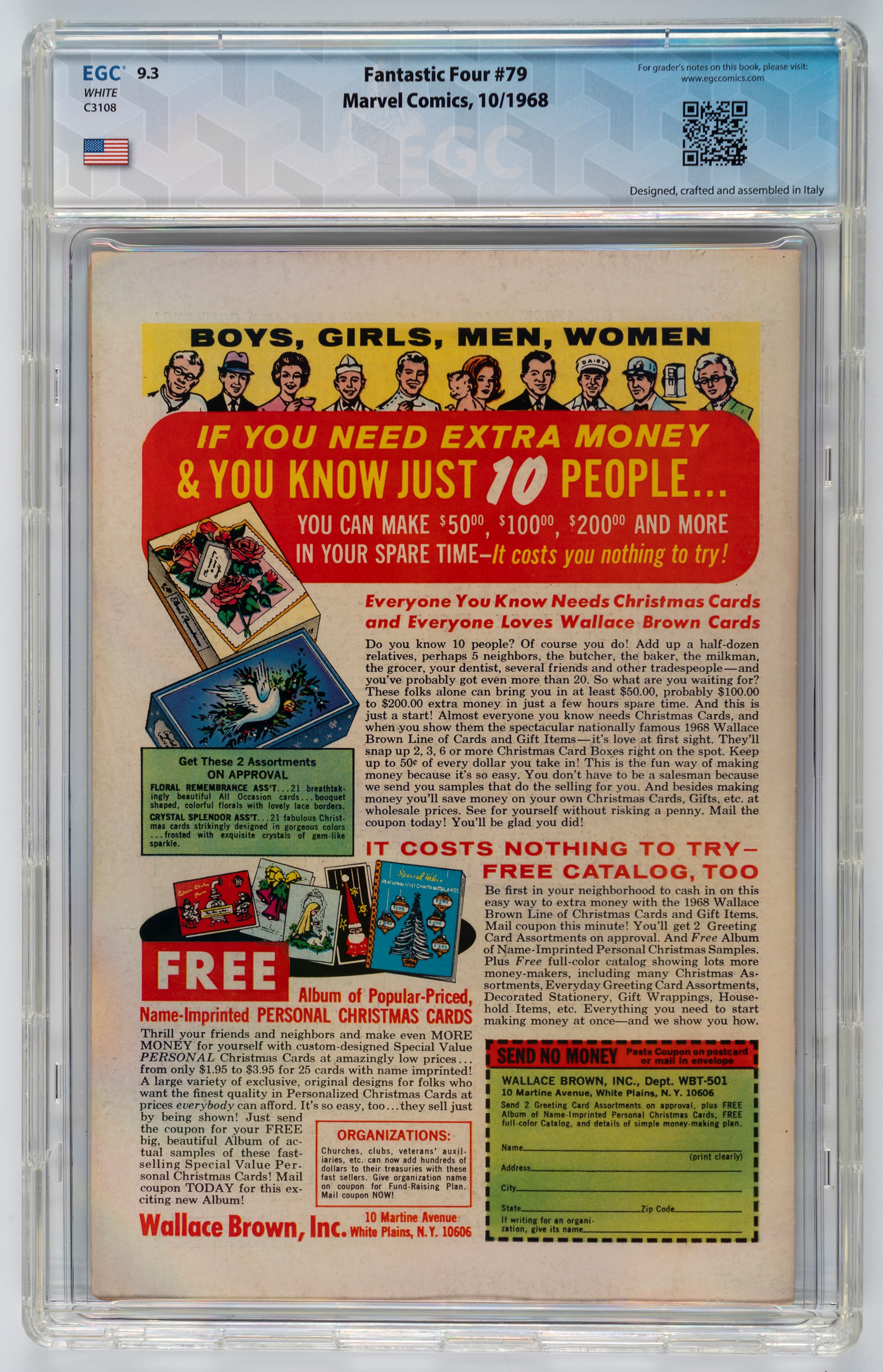 Fantastic Four #78 - 9.5 EGC / #79 - 9.3 EGC / #80 - 8.9 EGC