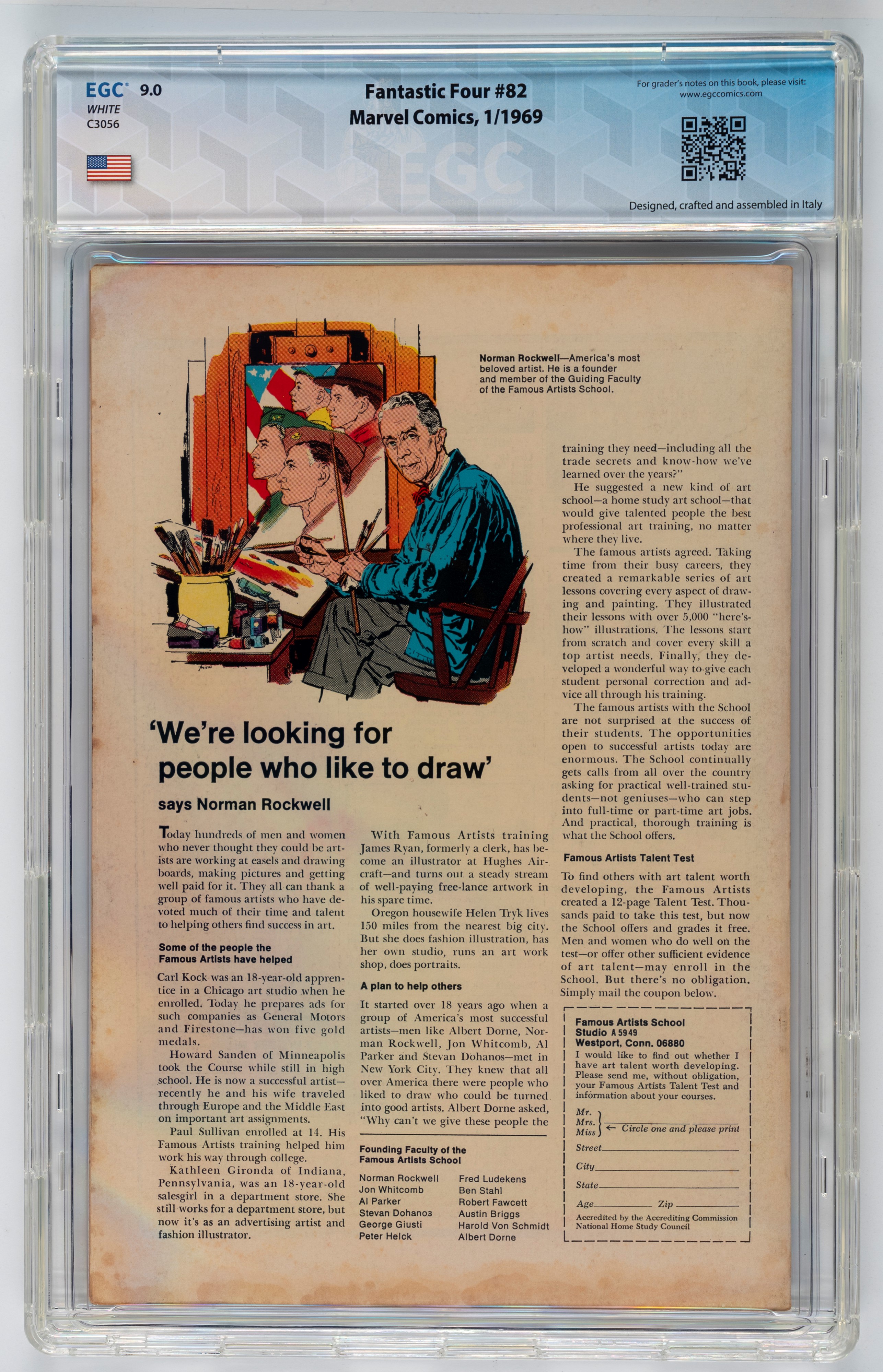 Fantastic Four #81 - 9.3 EGC / #82 - 9.0 EGC / #83 - 8.5 EGC