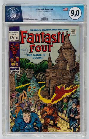 Fantastic Four #84 - 9.0  EGC