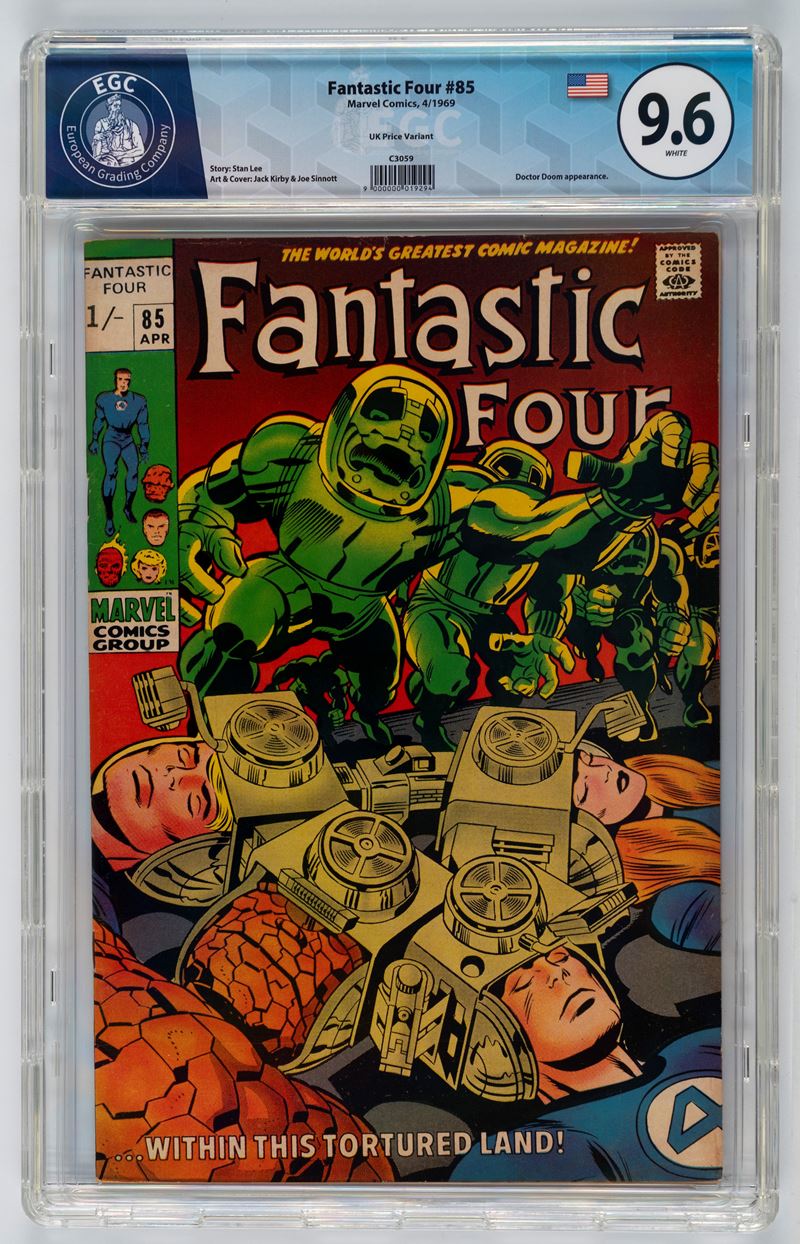 Fantastic Four #85 (UK Price Variant) - EGC