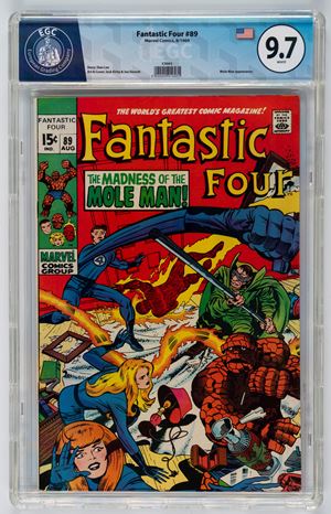 Fantastic Four #89 - 9.7  EGC