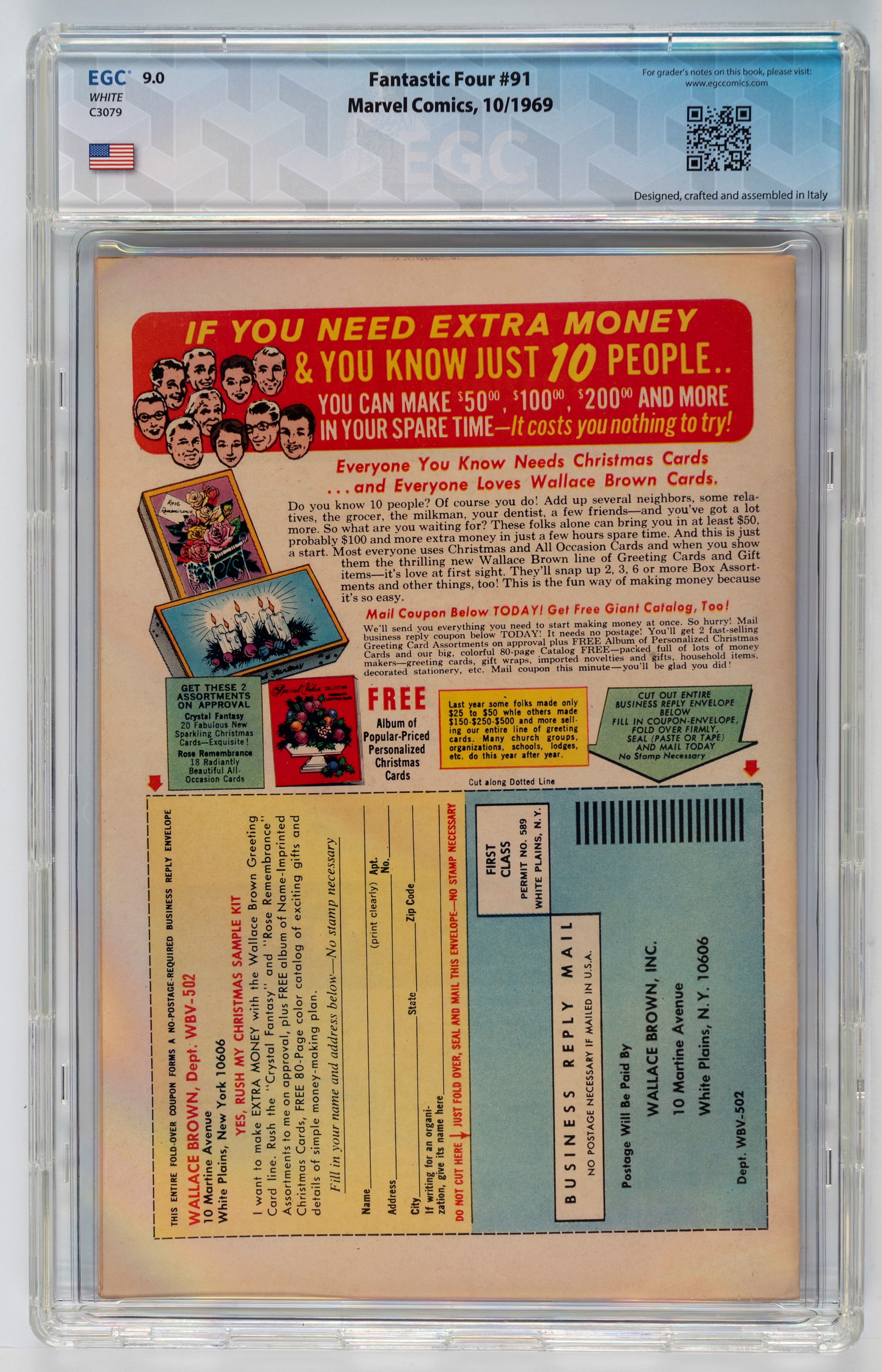 Fantastic Four #90 - 8.2 EGC (UK Price Variant) / #91 - 9.0 EGC / #92 - 7.9 EGC