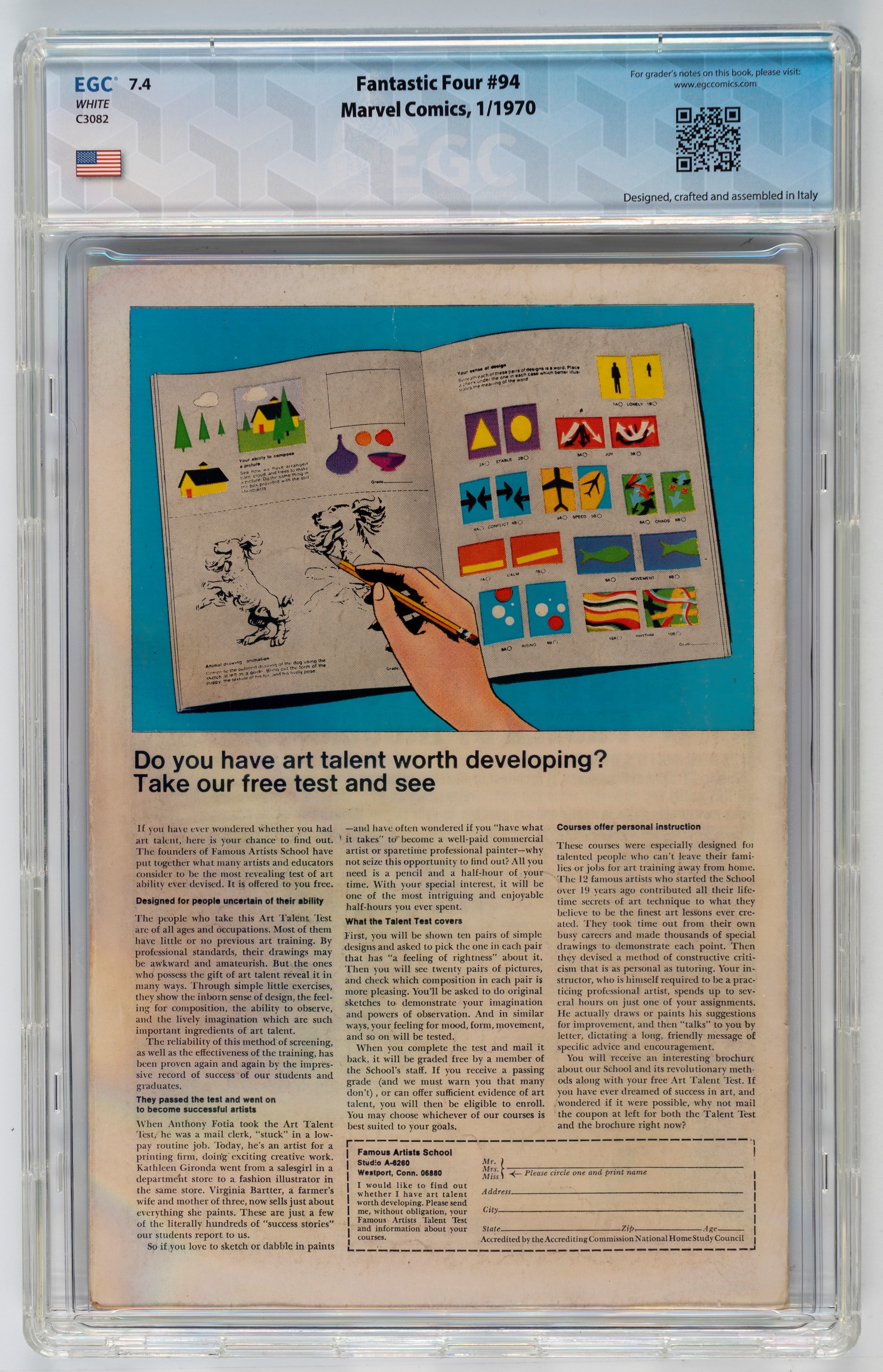 Fantastic Four #93 - 9.4 EGC / #94 - 7.4 EGC / #95 - 9.0 EGC