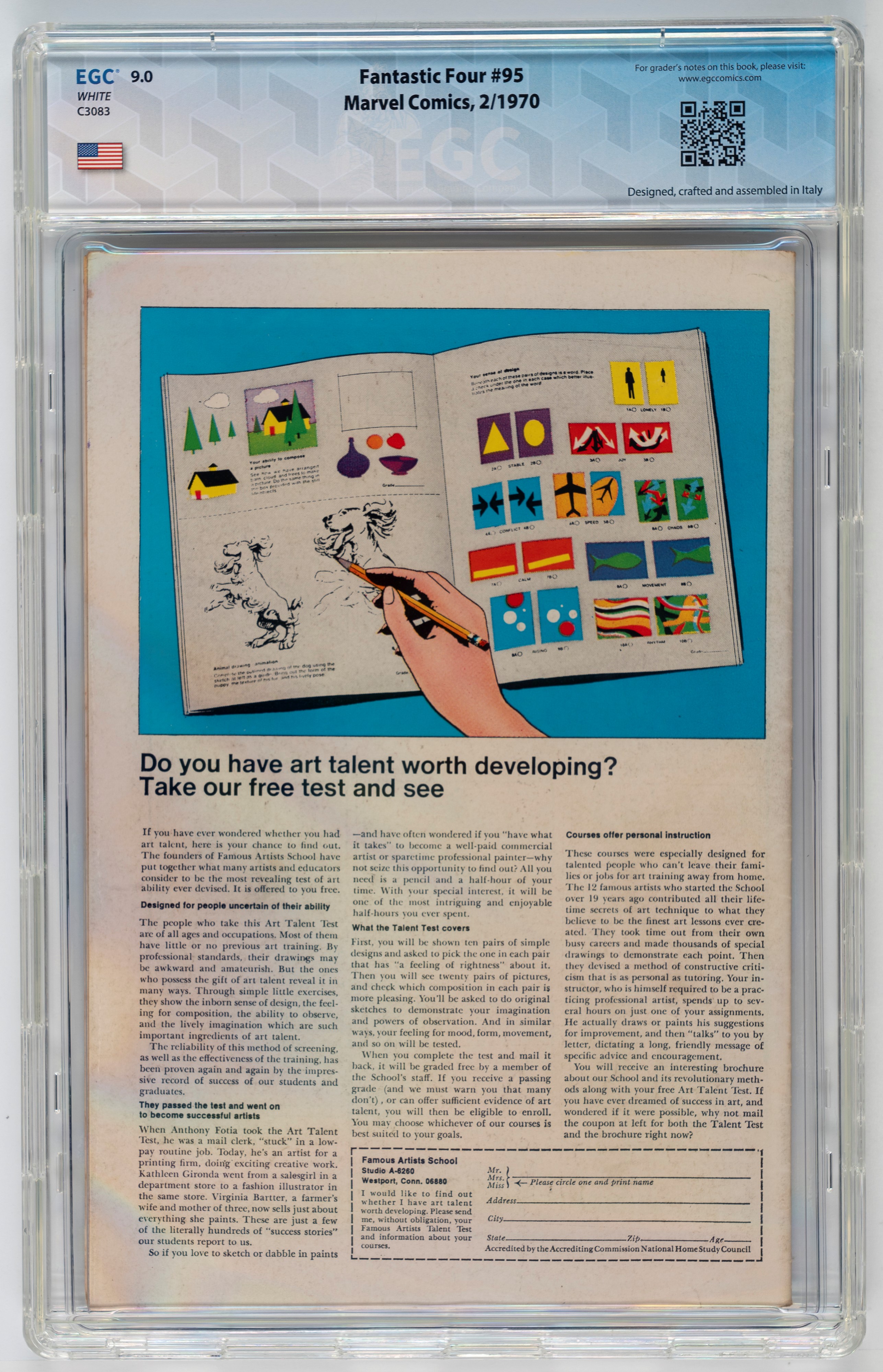 Fantastic Four #93 - 9.4 EGC / #94 - 7.4 EGC / #95 - 9.0 EGC