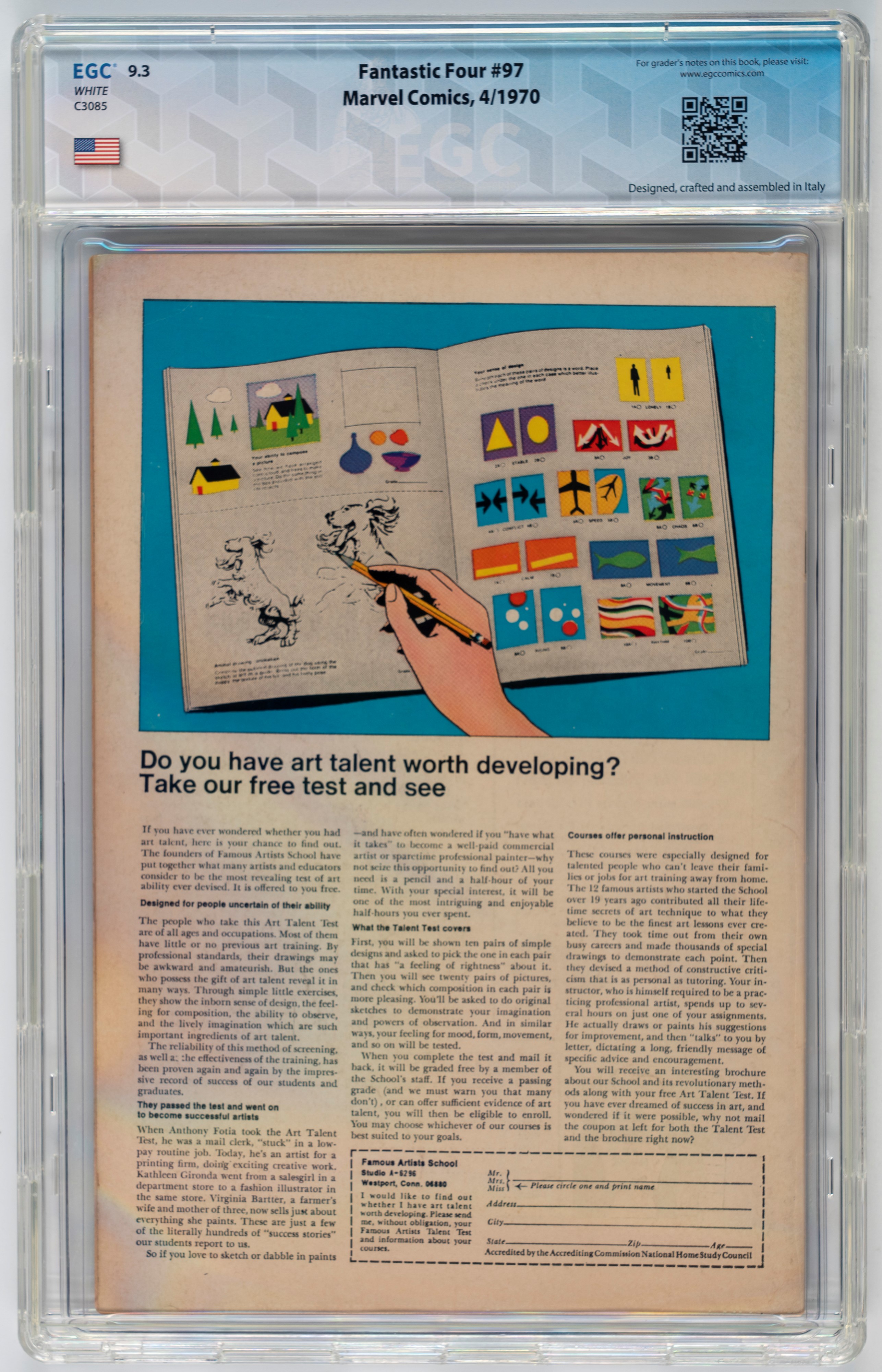 Fantastic Four #96 - 9.1 EGC (UK Price Variant) / #97 - 9.3 EGC / #98 - 8.6 EGC