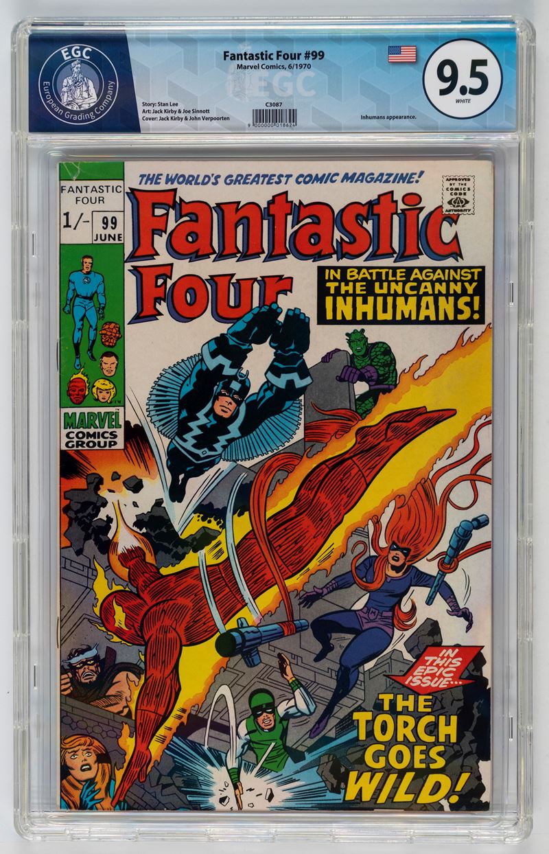 Fantastic Four #99 - 9.5 EGC