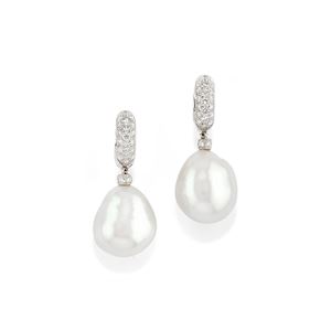 Pearl earrings
