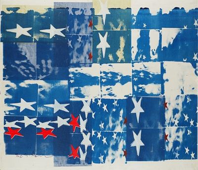 Tutte stelle, 1969 - Serigrafia su tela