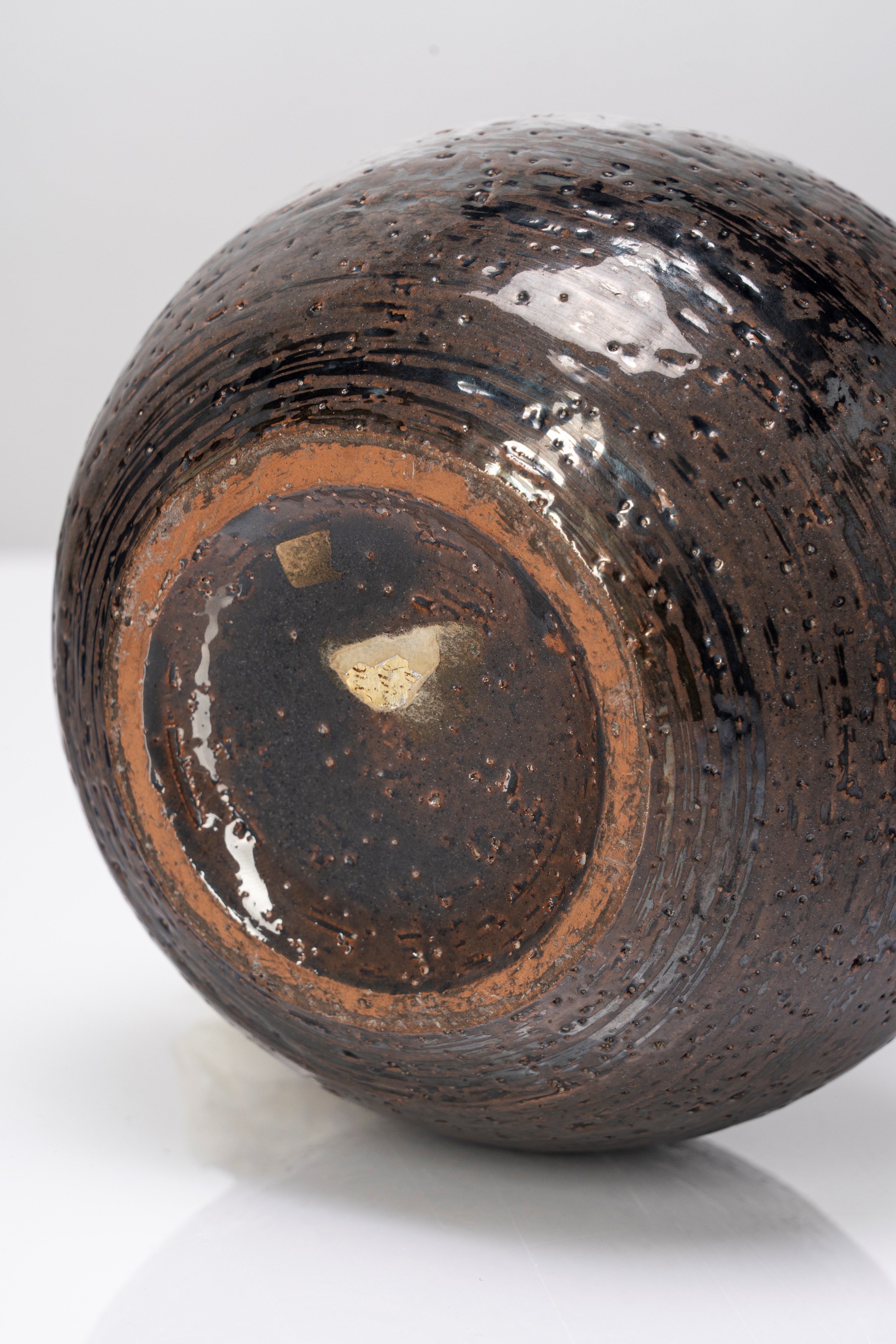 Aldo Londi - Piccolo vaso in ceramica smaltata