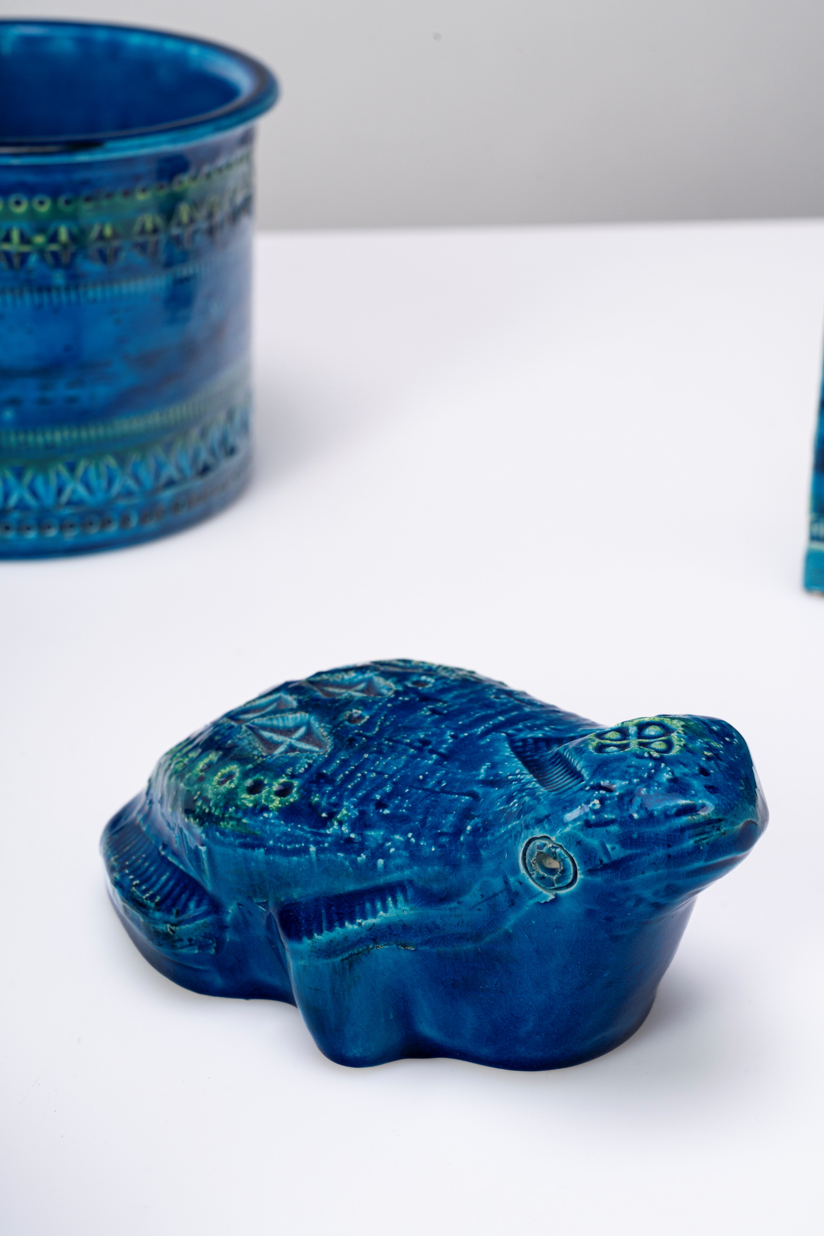 Aldo Londi - Gruppo di cinque ceramiche della serie “Rimini Blu”