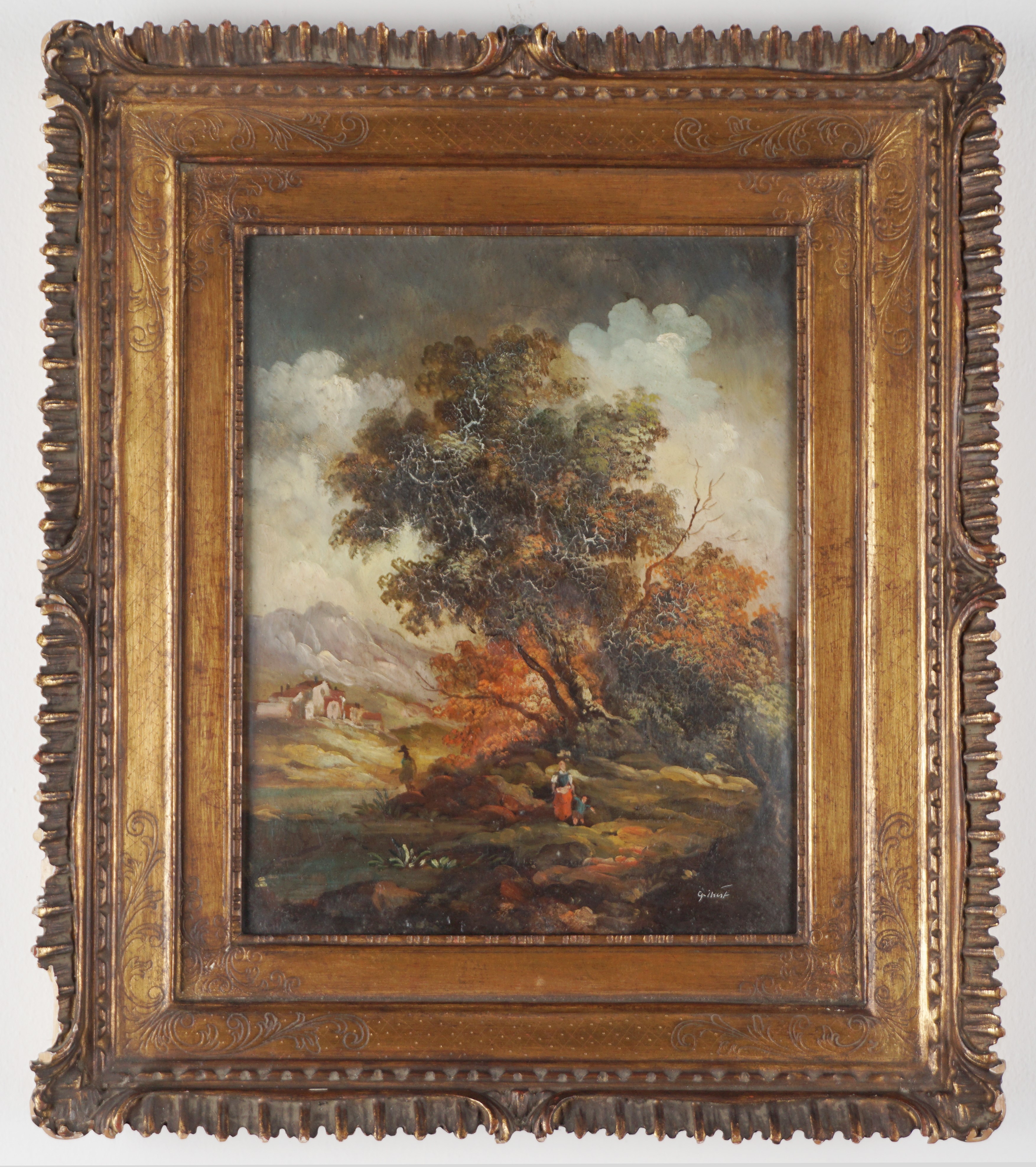 Paesaggio con figure