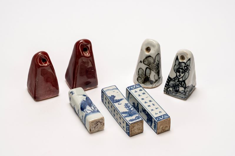 Gruppo di sette sigilli, Cina, Tarda dinastia Qing / Periodo della Repubblica