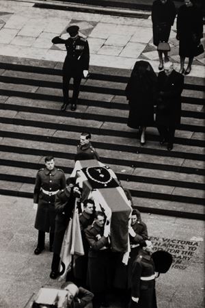 Senza titolo (Funerali di Winston Churchill)