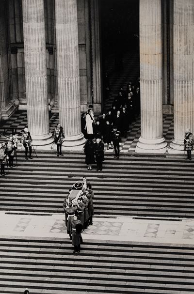 Senza Titolo (funerali di Winston Churchill, Cattedrale di San Paolo)