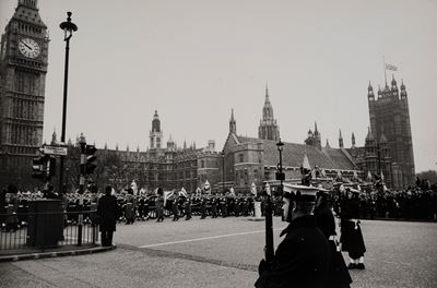 Senza titolo (Palazzo di Westminster), stampa alla gelatina ai sali d'argento